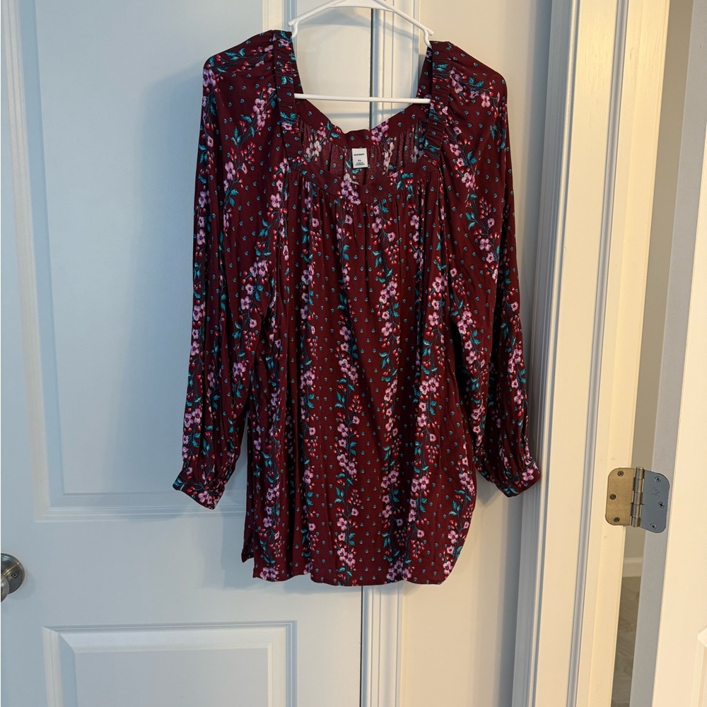 Old Navy Floral Blouse